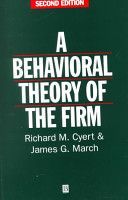 Behavioral Theory of the Firm (Cyert Richard M.)(Paperback)