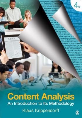 Content Analysis - An Introduction to Its Methodology (Krippendorff Klaus)(Paperback)