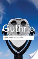 Greek Philosophers - From Thales to Aristotle (Guthrie W. K. C.)(Paperback)