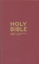 NIV Popular Burgundy Hardback Bible - New International Version (New International Version)(Pevná vazba)