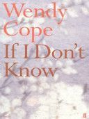 If I Don't Know (Cope Wendy)(Paperback)