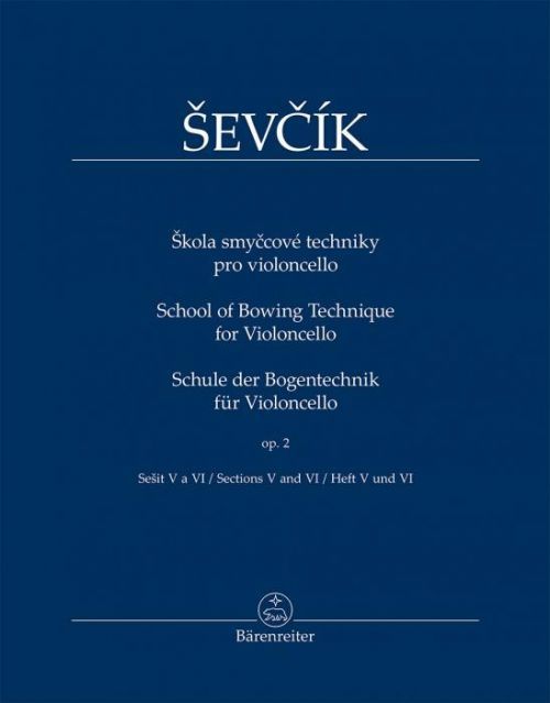 KN Škola smyčcové techniky pro violoncello op. 2, sešit V a VI - Otaka