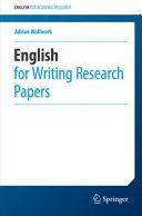 English for Writing Research Papers (Wallwork Adrian)(Paperback)