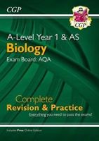 New A-Level Biology for 2018: AQA Year 1 & 2 Complete Revision & Practice with Online Edition (CGP Books)(Paperback / softback)