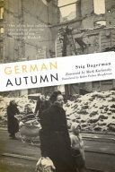 German Autumn (Dagerman Stig)(Paperback)