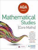 AQA Level 3 Certificate in Mathematical Studies (Davis Heather)(Paperback)