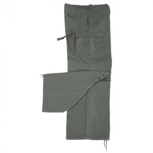 Kalhoty M65 RS stonewashed - olivové, XS