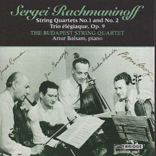 String Quartets Nos. 1 and 2 (Budapest String Quartet) (CD / Album)
