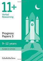 11+ Verbal Reasoning Progress Papers Book 3: KS2, Ages 9-12 (Schofield & Sims)(Paperback)