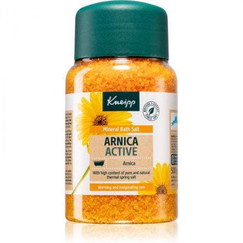 Kneipp Arnica Active sůl do koupele s minerály 500 g