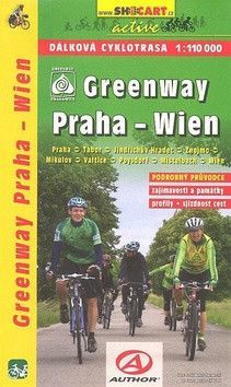 Greenway Praha-Wien 1:110 000