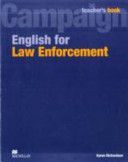 English for Law Enforcement - Teacher Book (Richardson Karen)(Paperback)