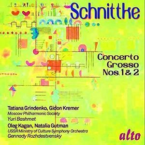 Concerto Grosso Nos. 1 & 2 (Schnittke / Moscow Philharmonic Society Soloists) (CD)