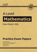 New A-Level Maths AQA Practice Papers (for the exams in 2019) (Books CGP)(Paperback)