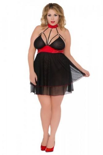 Andalea Z/5026 Košilka 46/48 černo-červená