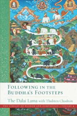 Following in the Buddha's Footsteps (Dalai Lama)(Pevná vazba)