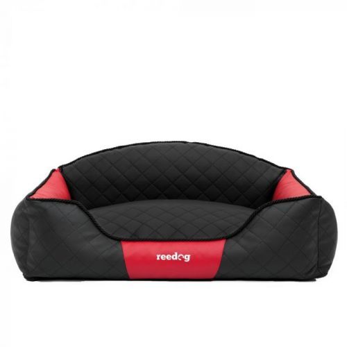 Pelíšek pro psa Reedog Black & Red Sofa - XL