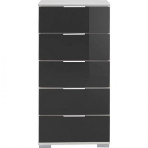 Komoda Černá Bílá Carryhome