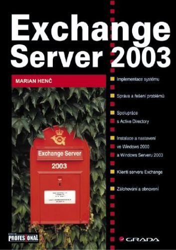 Exchange Server 2003 - Marian Henč - e-kniha