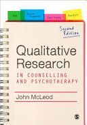 Qualitative Research in Counselling and Psychotherapy (McLeod John)(Paperback)