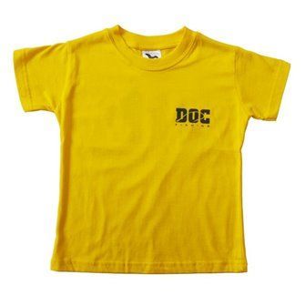 Tričko DOC-Fishing dětské s potiskem EVOLUTION - žlutá, 6 let