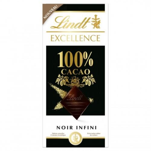 Lindt Excellence 100% čokoláda 50g