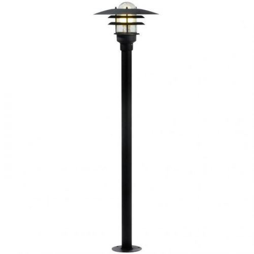 NORDLUX venkovní sloupkové svítidlo Lonstrup 32 černá čirá Čirá