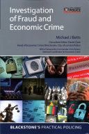 Investigation of Fraud and Economic Crime (Betts Michael J (Head of Training Delivery Economic Crime Academy City of London Police))(Paperback)