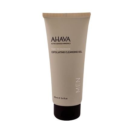 AHAVA Men Time To Energize exfoliační gel proti zarůstání vousů 100 ml pro muže