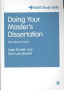 Doing Your Masters Dissertation - From Start to Finish (Furseth Inger)(Paperback)