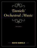 Daniels' Orchestral Music (Daniels David)(Pevná vazba)