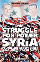 Struggle for Power in Syria - Politics and Society Under Asad and the Ba'th Party (Dam Nikolaos Van)(Paperback)