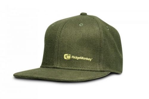 RidgeMonkey Kšiltovka s rovným kšiltem APEarel Dropback Snapback - zelená