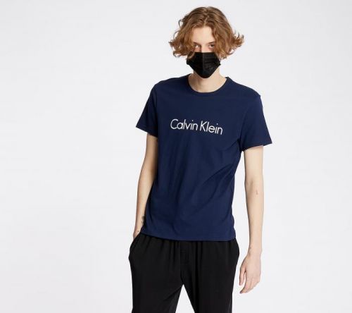 Tričko Calvin Klein Regular Fit NM1129E 8SB Modrá Barva: Modrá, Velikost: M