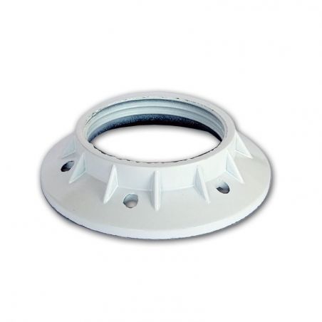 SCAME 190.74B Matice pro objímku E27 bílá 65x12mm