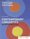 Contemporary Linguistics - An Introduction (Katamba Francis)(Paperback)