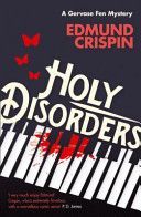 Holy Disorders (Crispin Edmund)(Paperback)
