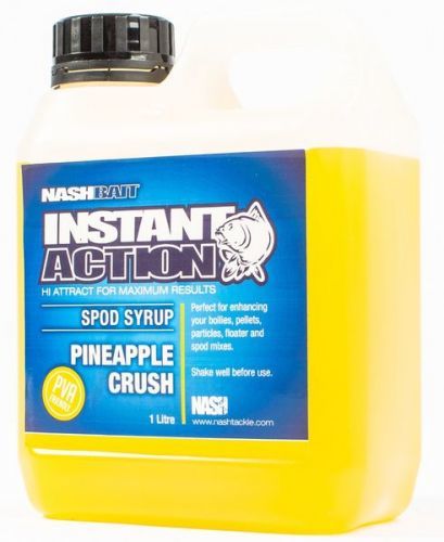 Nash Syrup Instant Action Spod Syrups Pineapple Crush 1 L