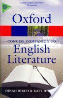 Concise Oxford Companion to English Literature (Birch Dinah (University of Liverpool))(Paperback)