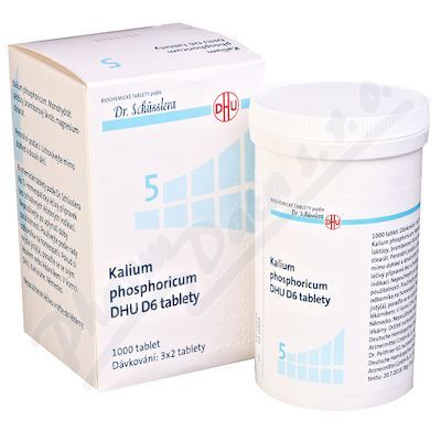 KALIUM PHOSPHORICUM DHU D6 neobalené tablety 1000