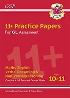 New 11+ GL Practice Papers Mixed Pack - Ages 10-11 (with Parents' Guide & Online Edition) (Books CGP)(Paperback / softback)