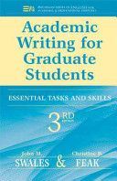 Academic Writing for Graduate Students - Essential Tasks and Skills (Swales John M.)(Paperback)