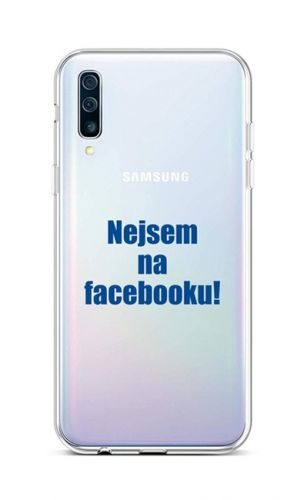Kryt TopQ Samsung A50 silikon Nejsem na Facebooku 42989