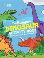 Bumper Dinosaur Activity Book - Stickers, games and dino-doodling fun! (The Natural History Museum)(Paperback / softback)