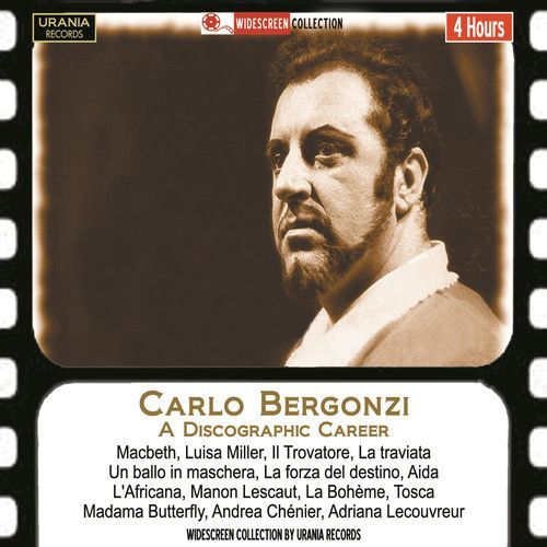 Discographic Career (Carlo Bergonzi) (CD)