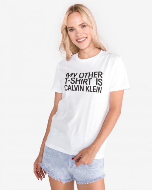 Calvin Klein Triko Bílá