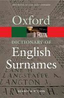Dictionary of English Surnames (Reaney P. H.)(Paperback)