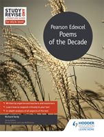 Study and Revise Literature Guide for AS/A-level: Pearson Edexcel Poems of the Decade (Vardy Richard)(Paperback / softback)