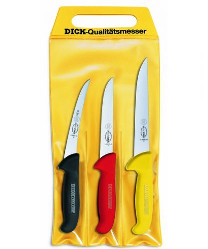 F. Dick - Sada nožů 3 ks ve třech barvách