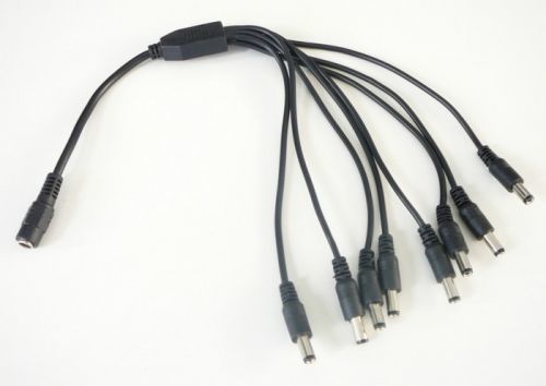 T-LED DC rozbočovač Vyberte počet výstupů: 2 výstupy